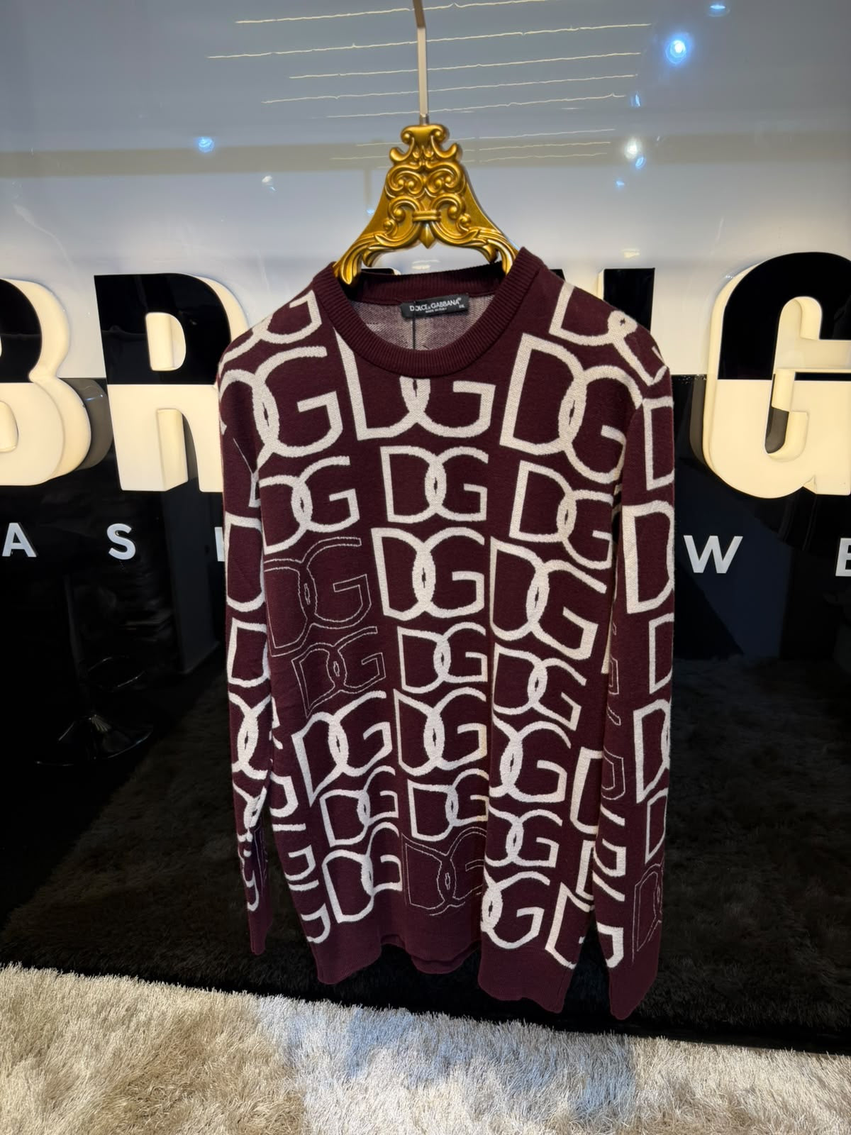 Crew Nech Knit Sweater