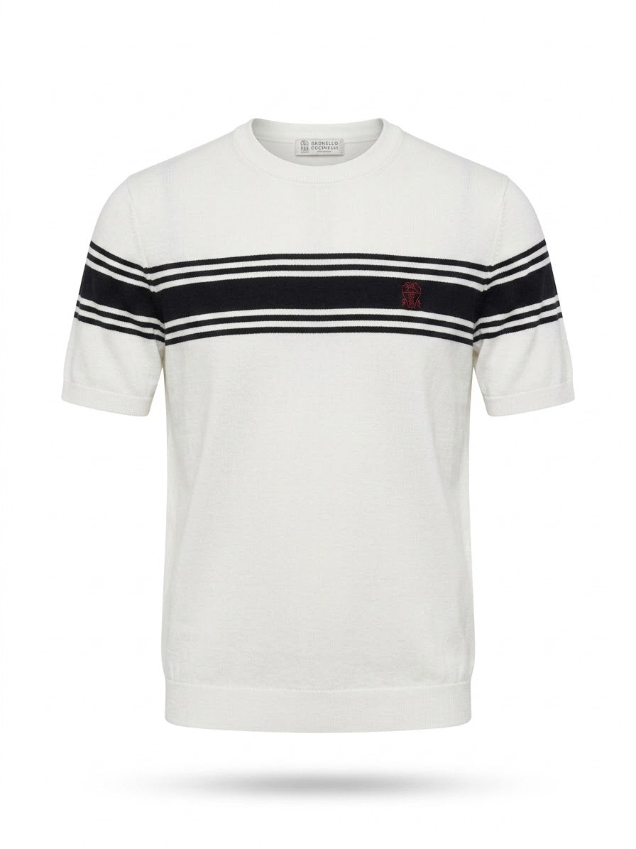 Crewneck Knitted T-Shirt