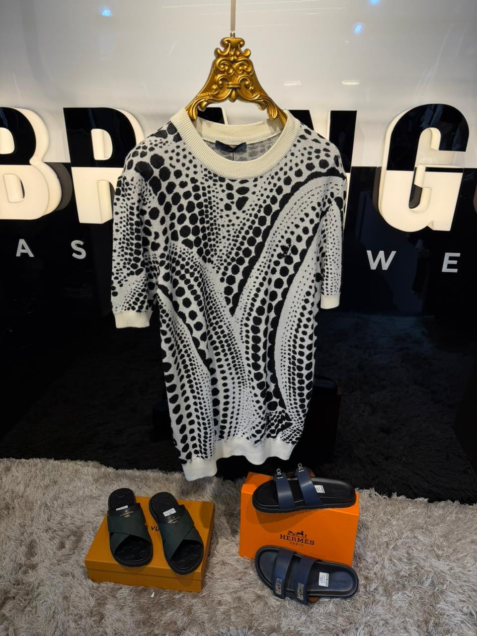 Crewneck Knitted T-Shirt