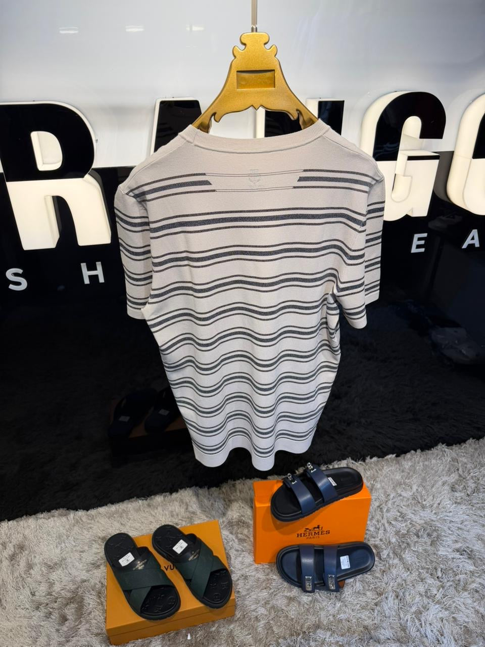 Crewneck Knitted T-Shirt