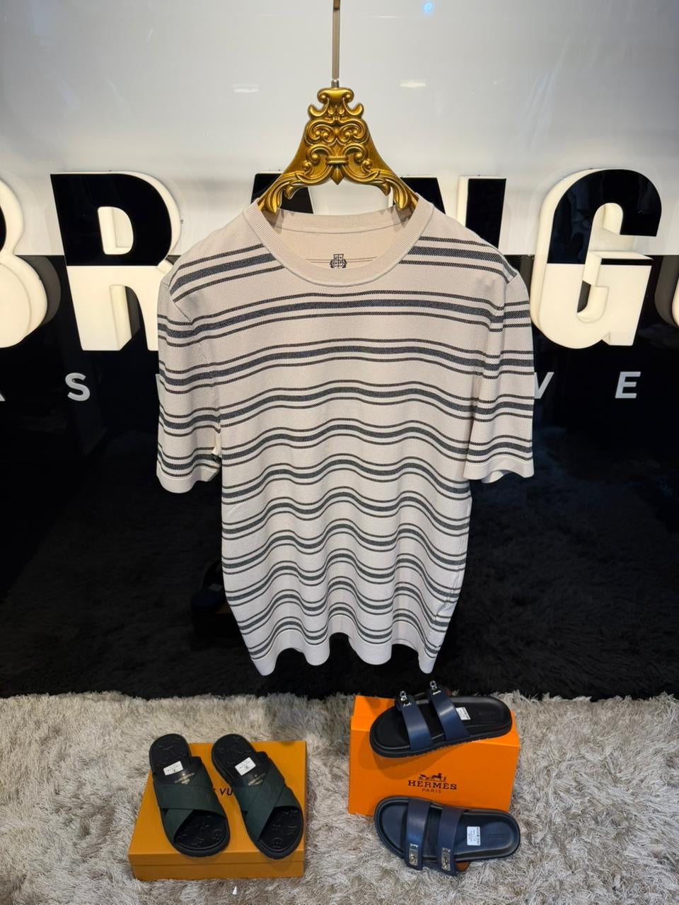 Crewneck Knitted T-Shirt