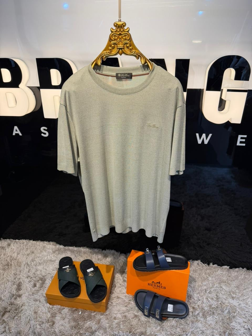 Crewneck Knitted T-Shirt