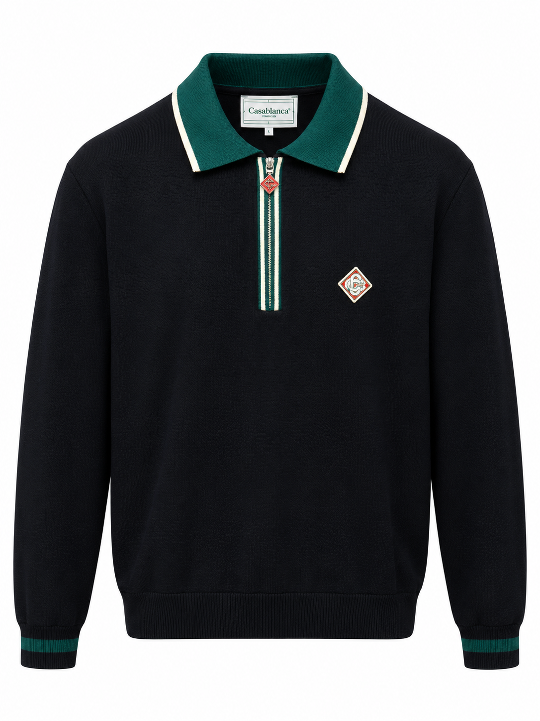 Quarter Zip Knit T-Shirt