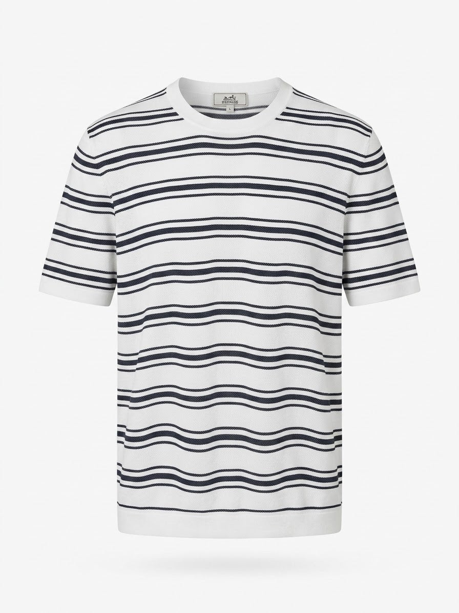Crewneck Knitted T-Shirt