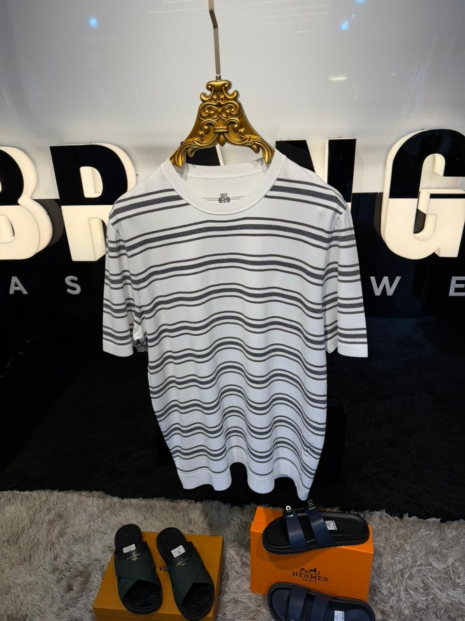 Crewneck Knitted T-Shirt
