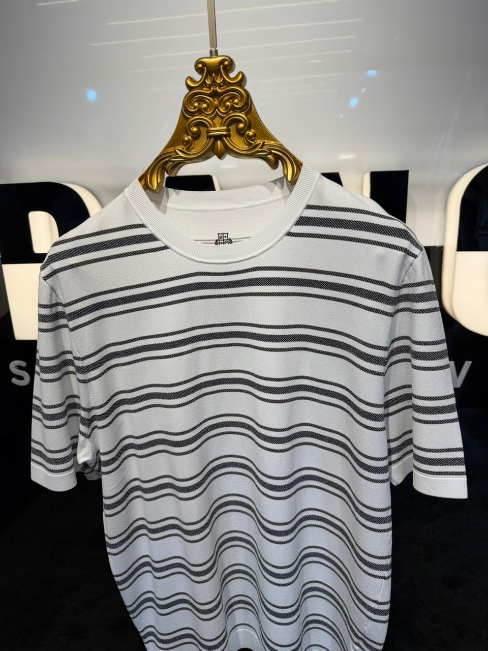 Crewneck Knitted T-Shirt