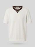Crewneck Knitted T-Shirt