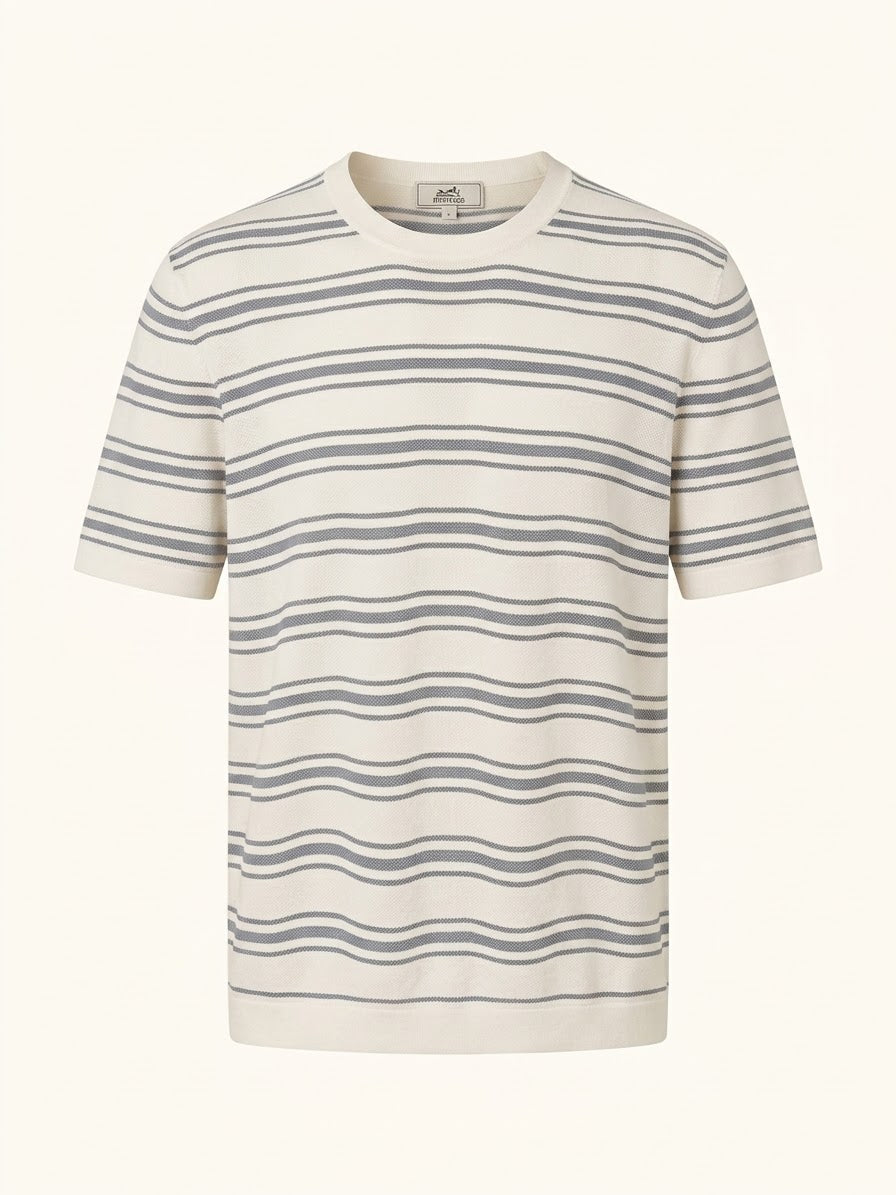 Crewneck Knitted T-Shirt