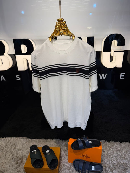 Crewneck Knitted T-Shirt