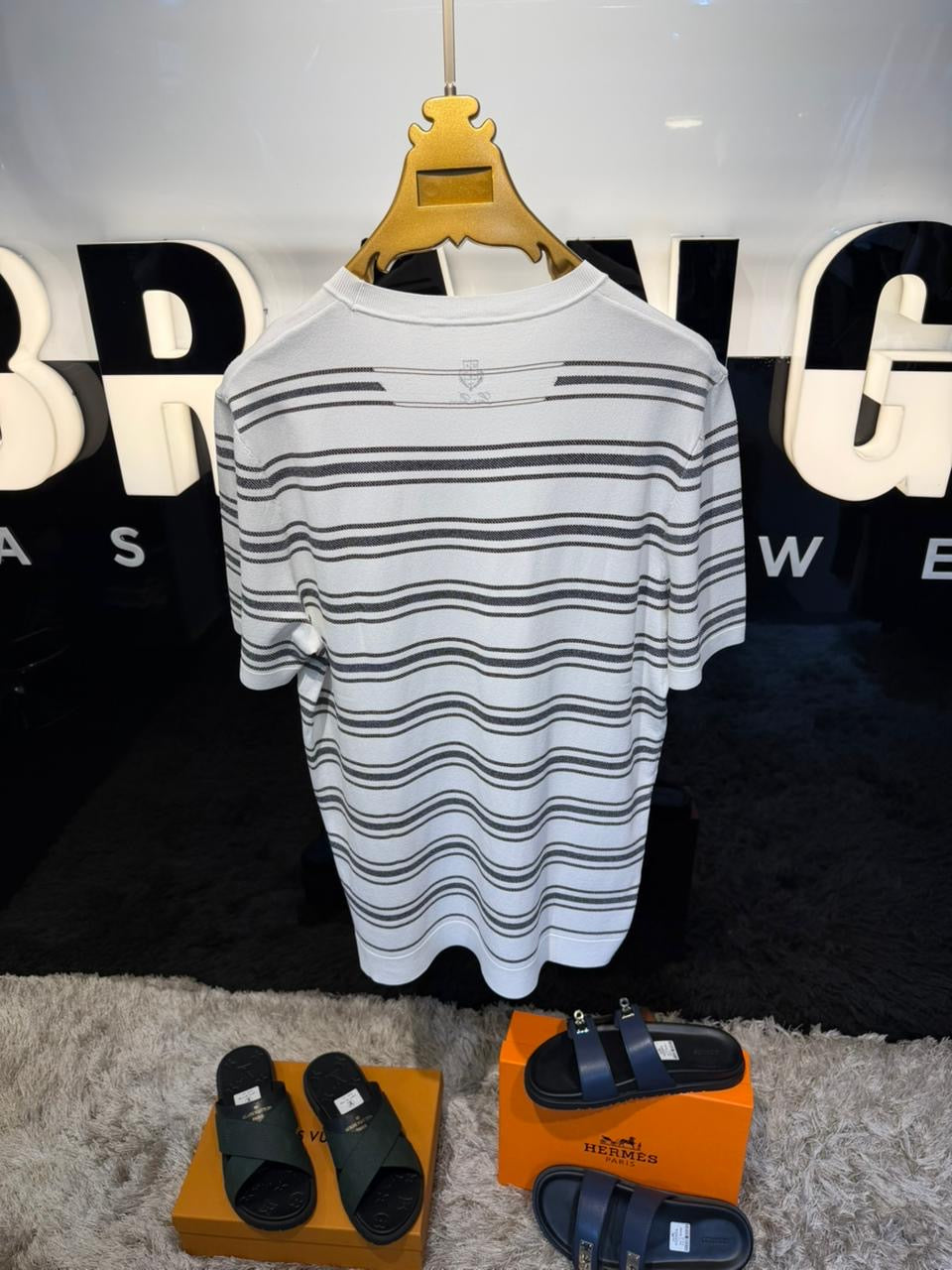Crewneck Knitted T-Shirt