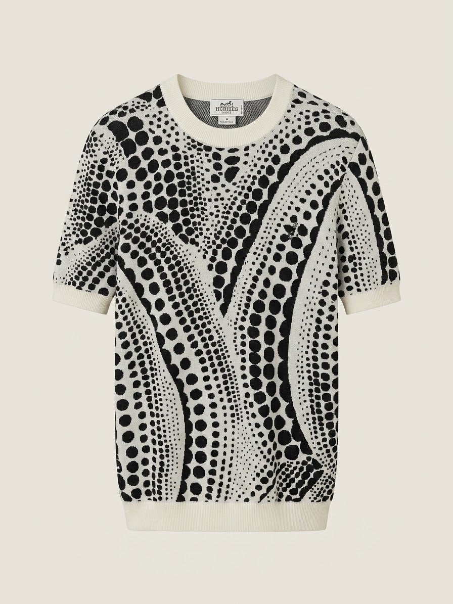 Crewneck Knitted T-Shirt