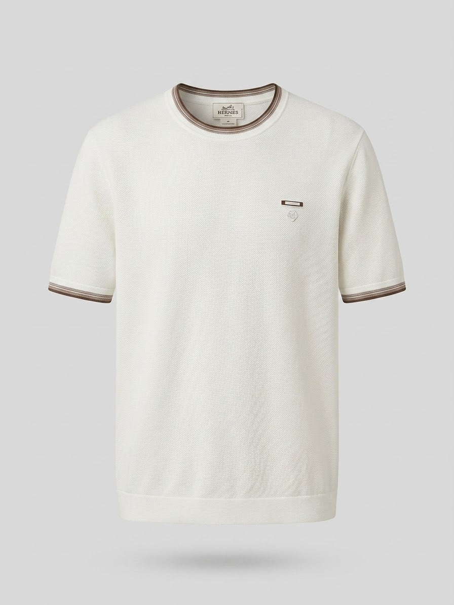 Crewneck Knitted T-Shirt
