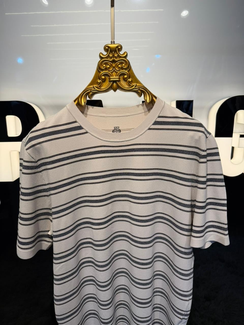 Crewneck Knitted T-Shirt