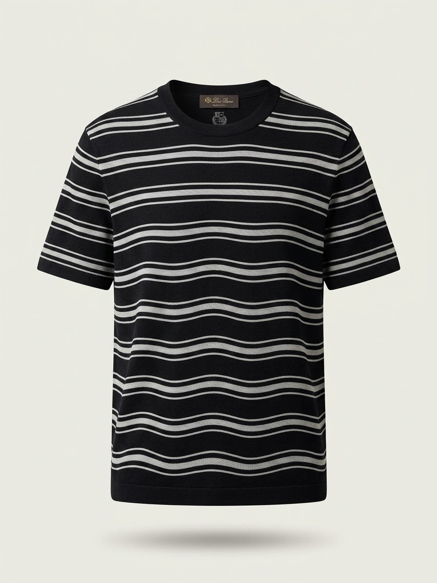 Crewneck Knitted T-Shirt
