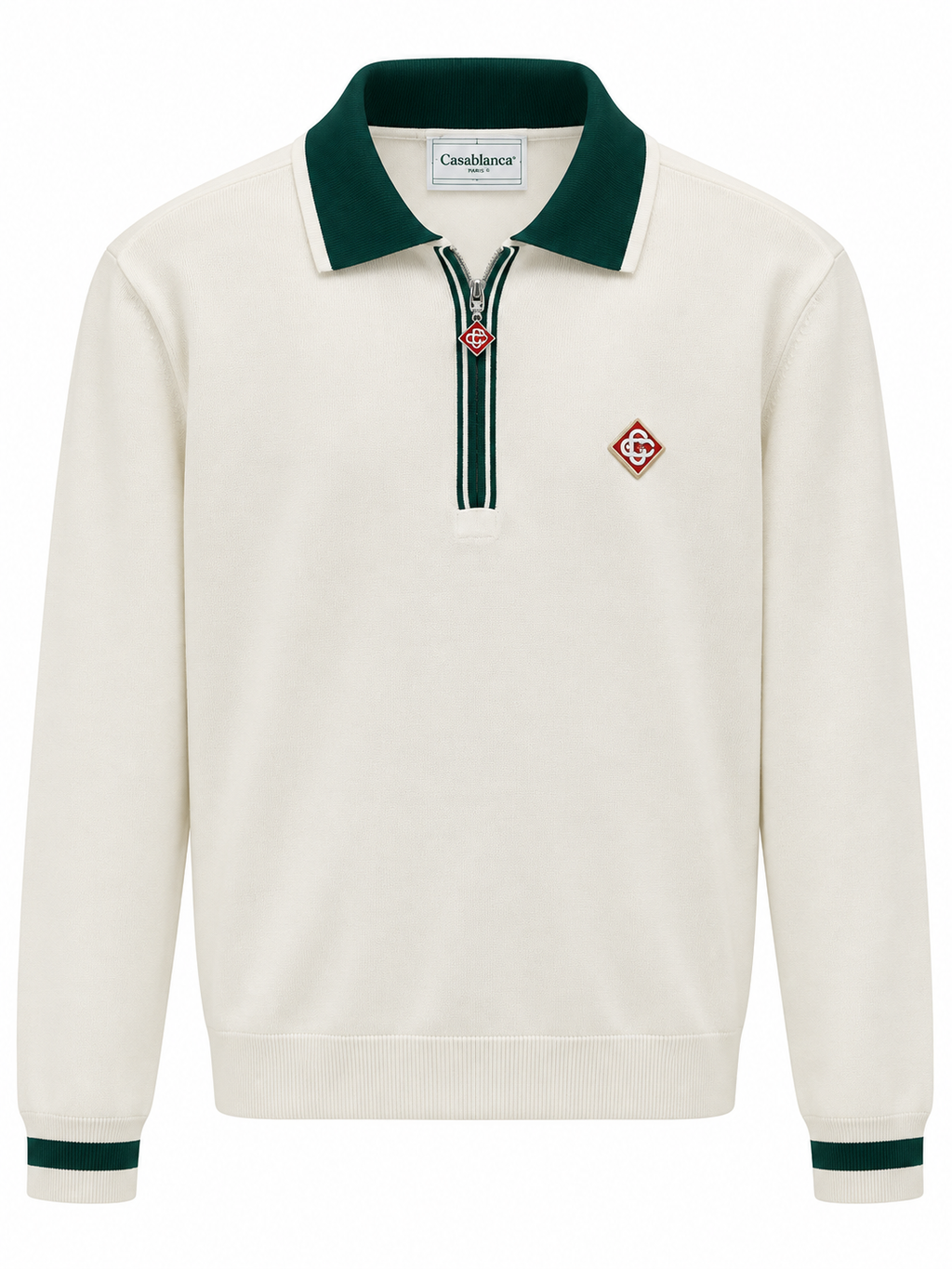 Quarter Zip Knit T-Shirt