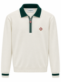 Quarter Zip Knit T-Shirt