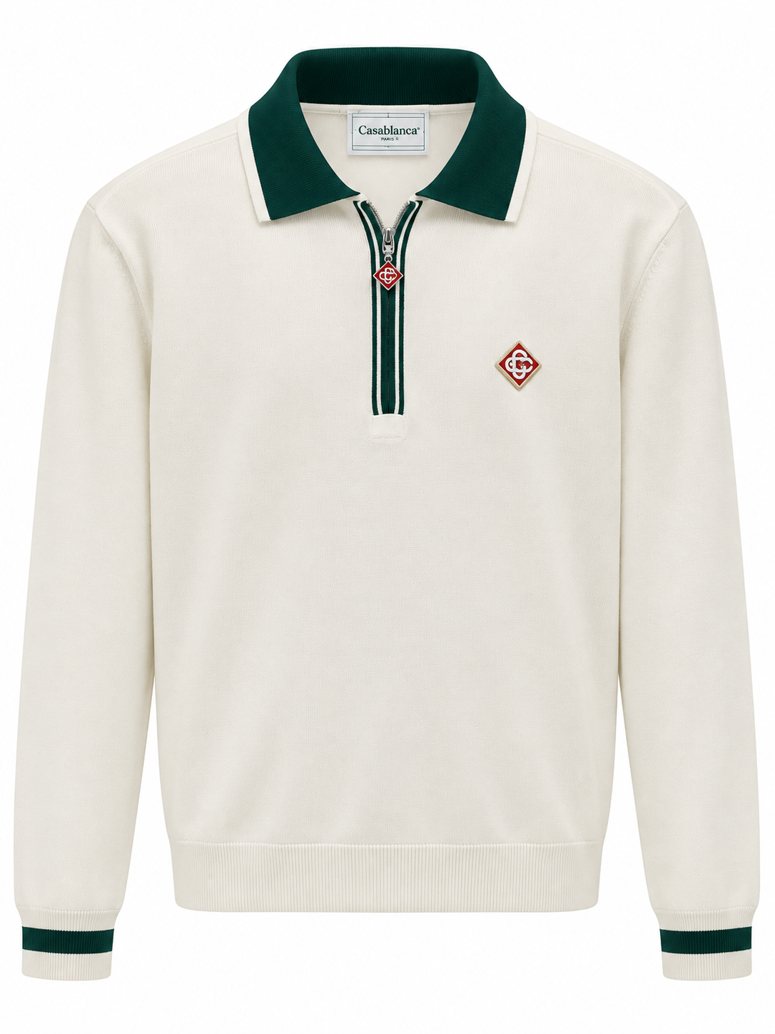 Quarter Zip Knit T-Shirt